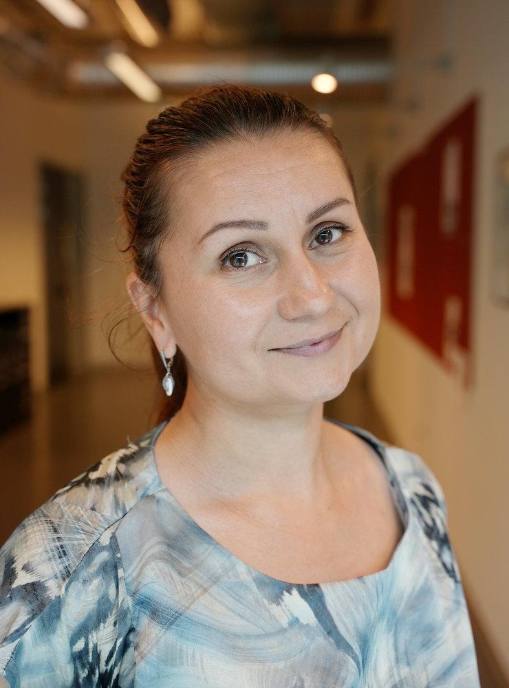 Hanna Karasevych är en av de ukrainska lärare på flykt som nu läser en ny introduktionskurs på Malmö universitet.