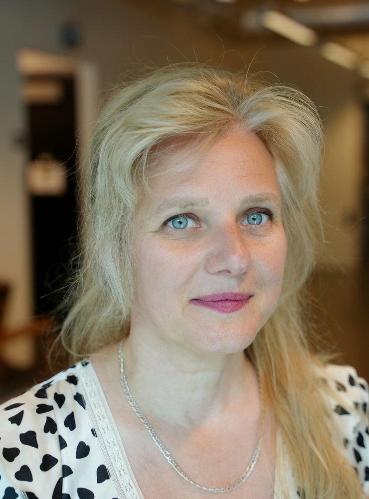 'Sedan kriget brutit ut har jag verkligen förstått vilket stort ansvar läraren har för att skapa en identitet hos våra framtida samhällsmedborgare', säger läraren Olga Skozyk.