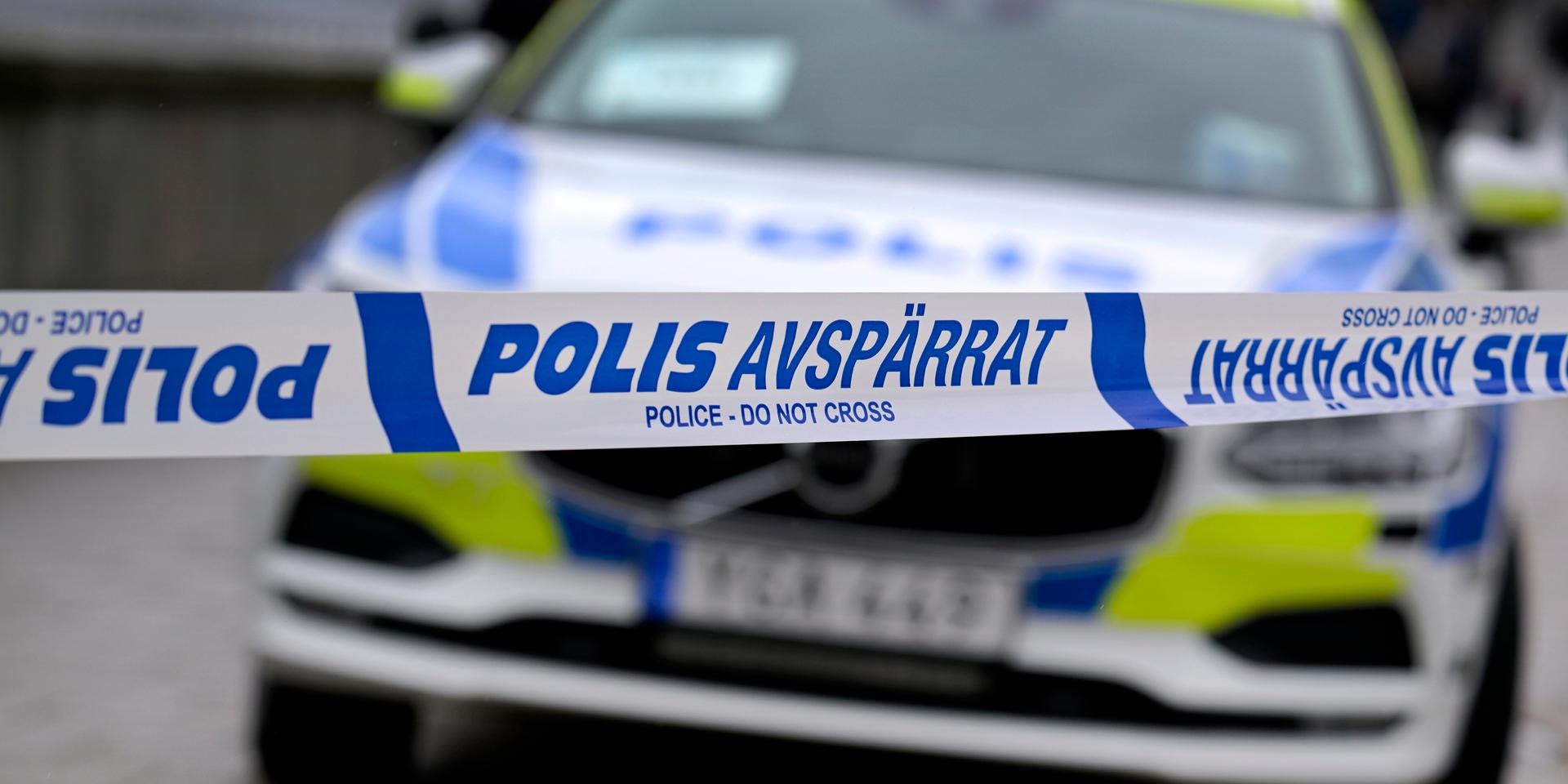 En person i Gävle har förts till sjukhus efter att ha blivit skjuten. Arkivbild