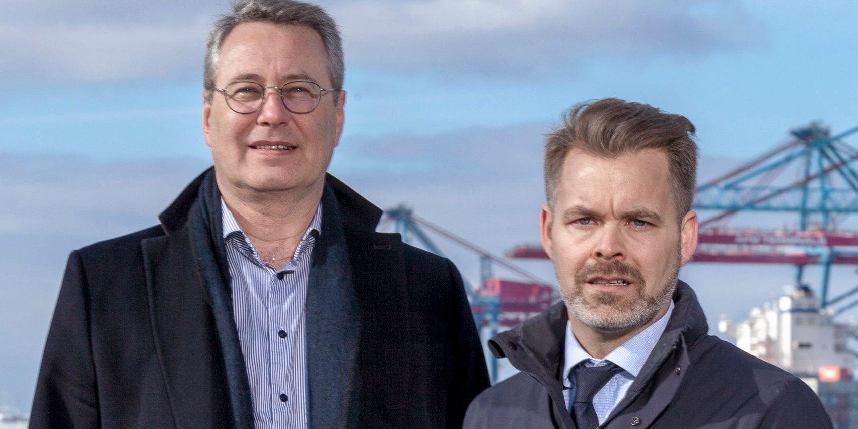 Lars Rexius, konsult – Seadvise Maritime Consultants och Kristofer Andrén, ägare, konsult – Seadvise Maritime Consultants.