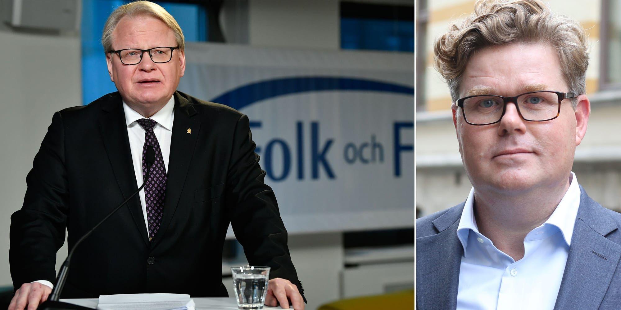 Peter Hultqvists artikel handlar i allt väsentligt om Sverigedemokraterna, men har udden mot Moderaterna, skriver debattören.