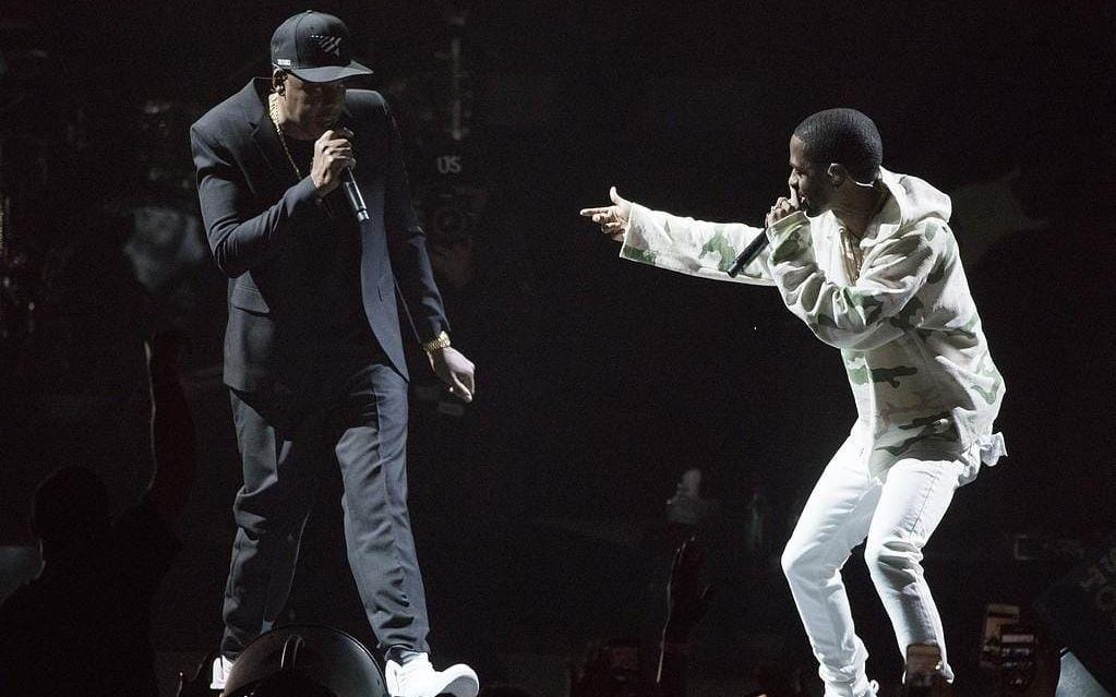 Jay Z och Big Sean. Foto: TT.