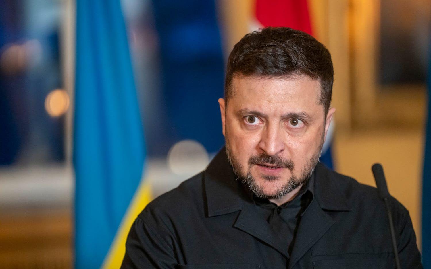 Ukrainas president Volodymyr Zelenskyj. Arkivbild.