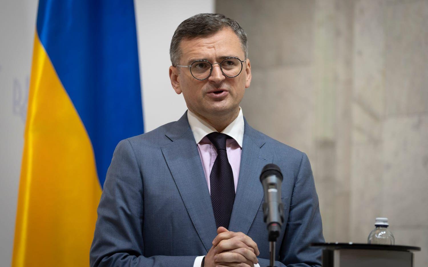 Ukrainas utrikesminsiter Dmytro Kuleba. Arkivbild.