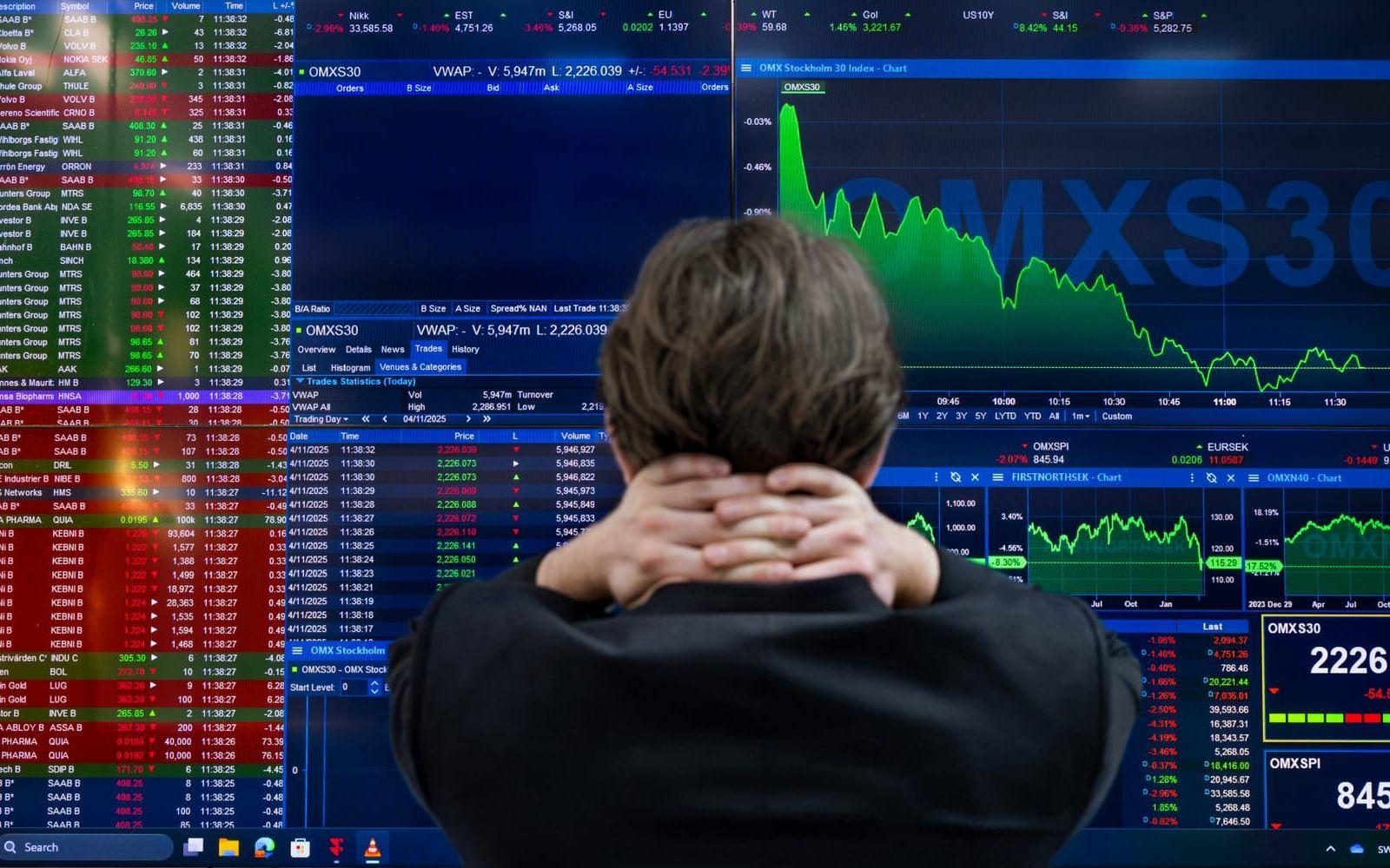 Små kursrörelser väntas efter kursfallet i torsdags. Arkivbild.