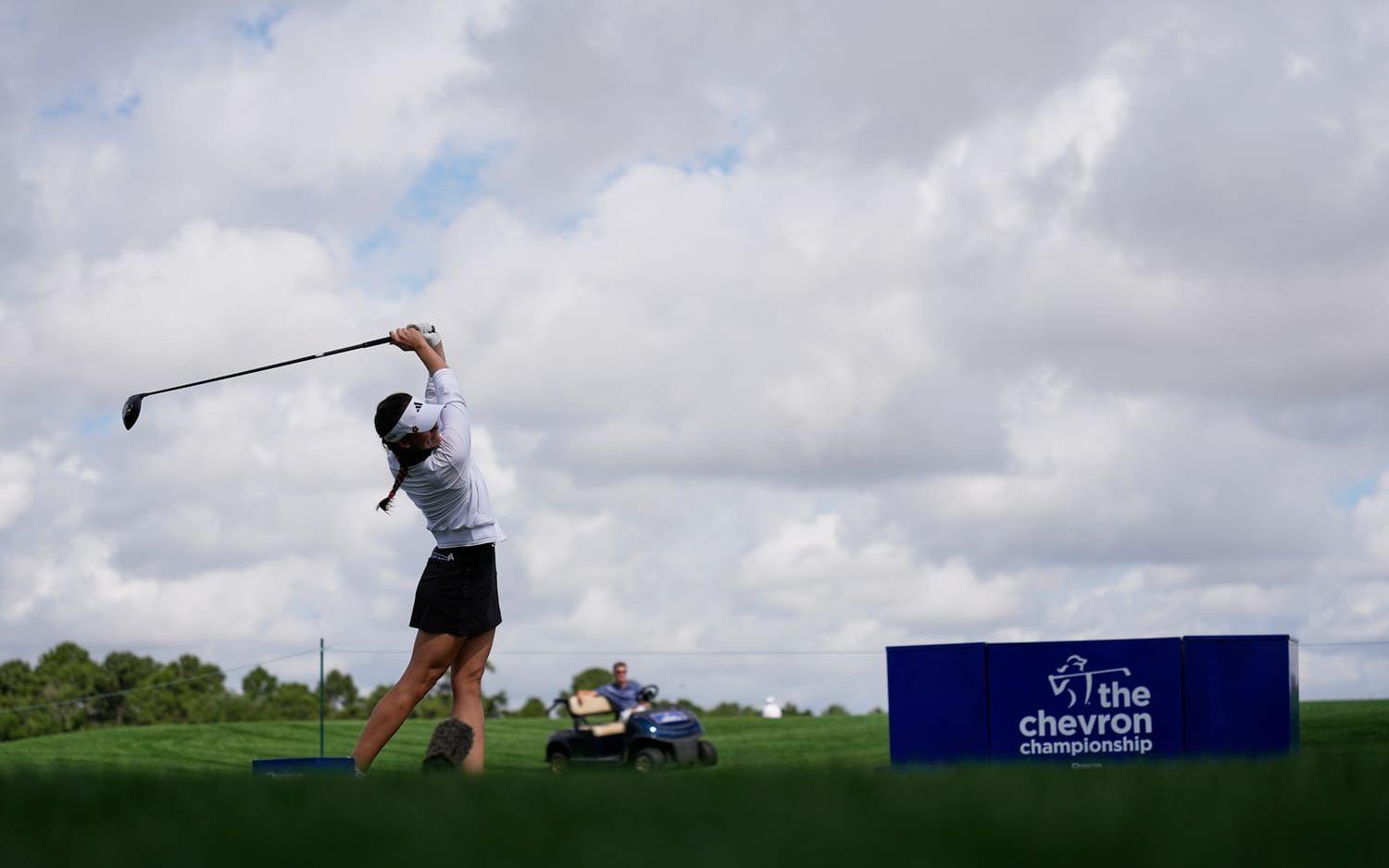 Svenska Linn Grant på bild från i torsdags.