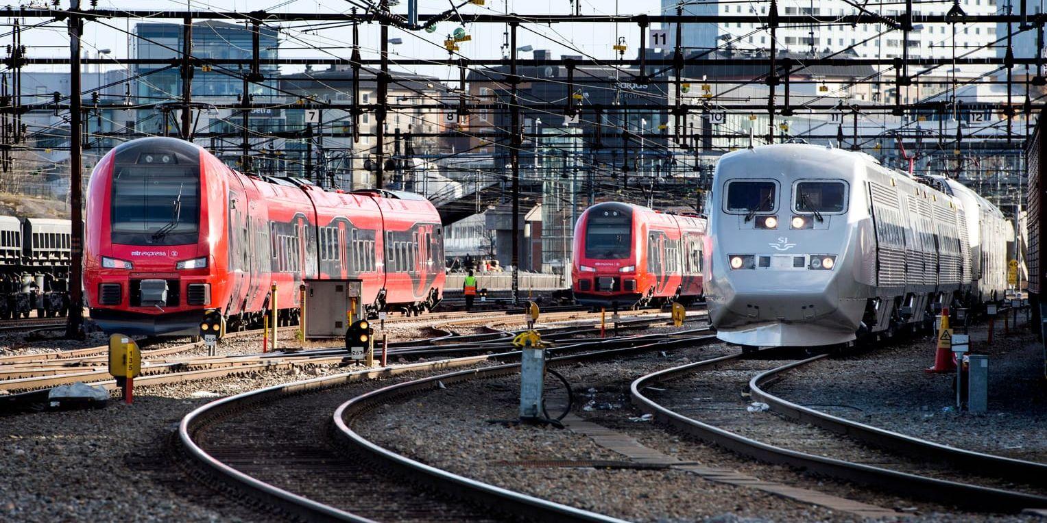 MTR Express konkurrerar sedan 2015 med SJ på sträckan Stockholm–Göteborg. Arkivbild.