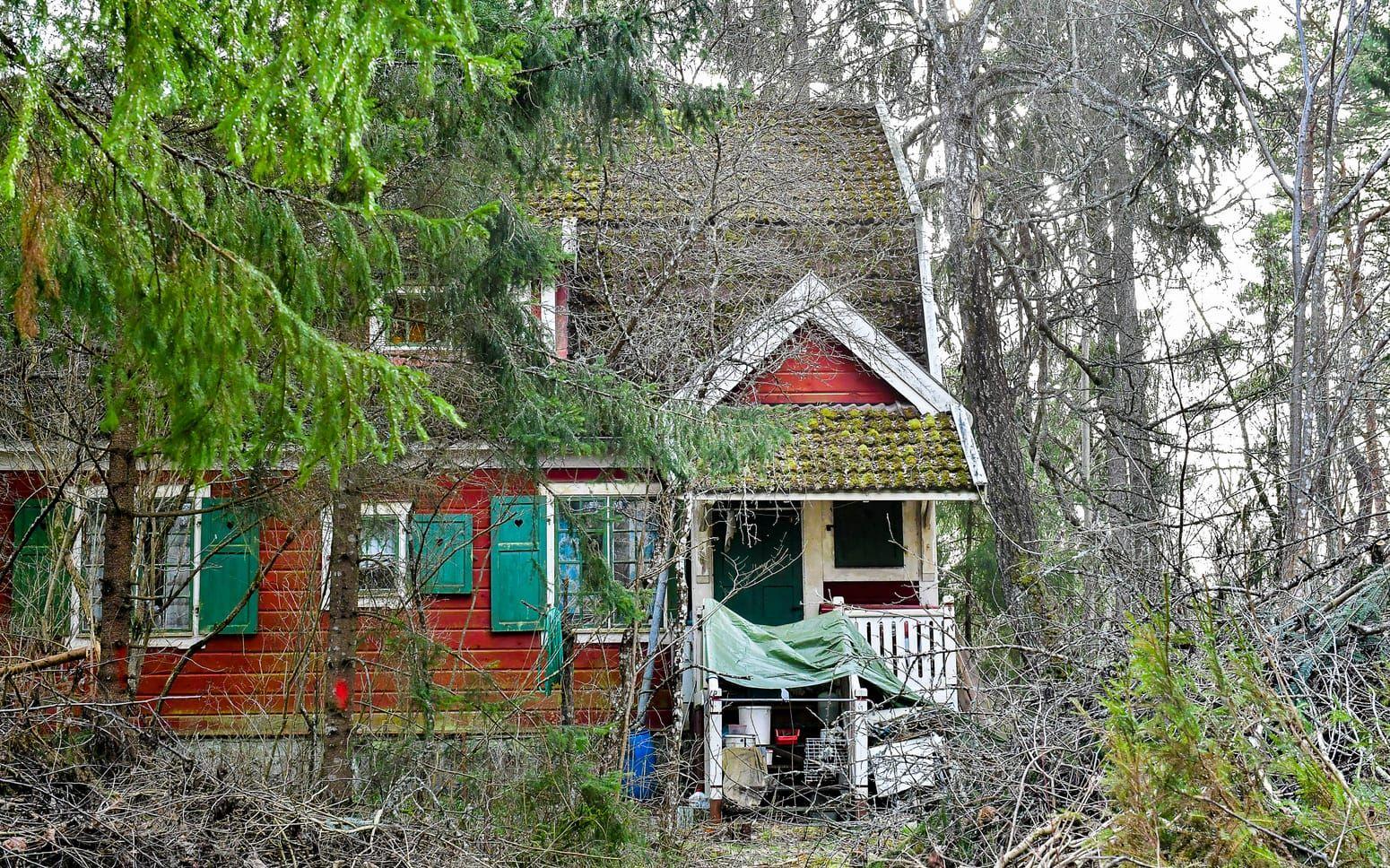 Fastigheten utanför Uppsala som det bråkas om.