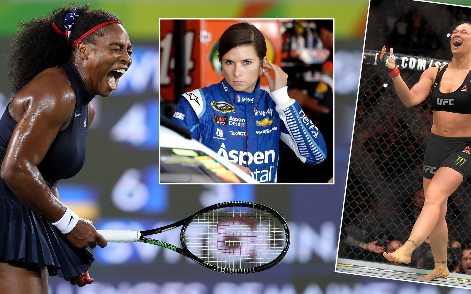 Här är de tio bäst betalda idrottskvinnorna. Foto: Bildbyrån/TT