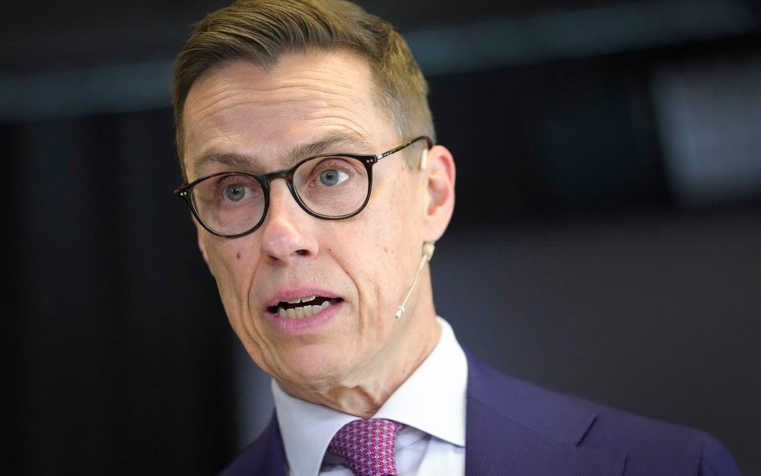 Finlands blivande president Alexander Stubb mötte internationella medier dagen efter sin valseger.