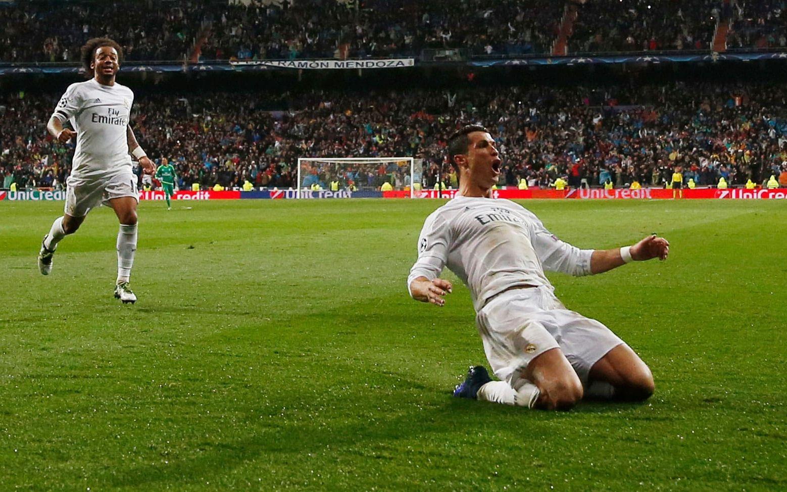1. Cristiano Ronaldo, Real Madrid. Gjorde ofattbara 16 mål i Champions League förra säsongen, vilket gjorde att klubben vann turneringen. 31-åringen ledde sedan Portugal till EM-guld. En riktigt mästare. Foto: Bildbyrån