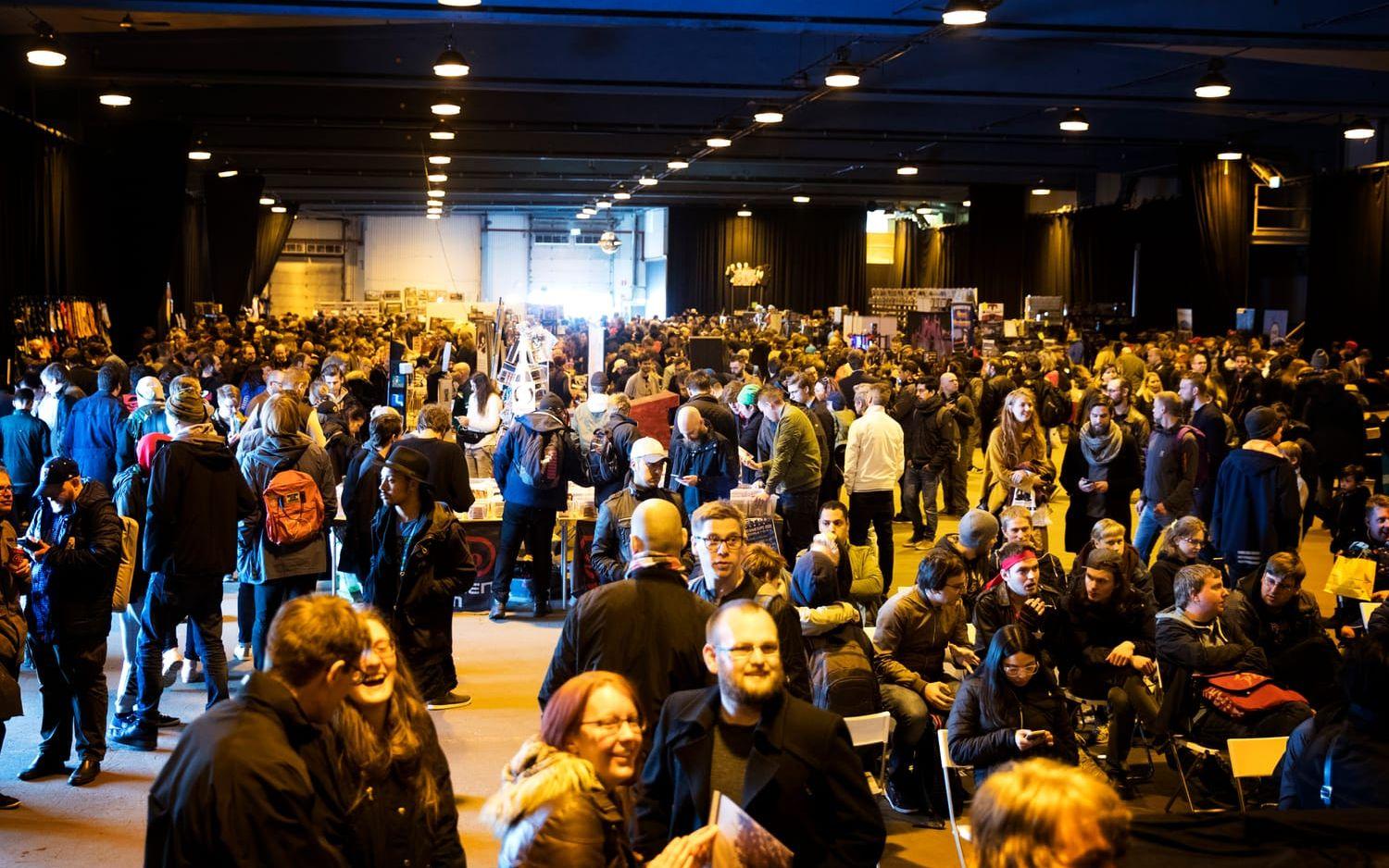 Arrangörerna räknade med drygt 400 besökare på årets mässa. Foto: Anders Ylander