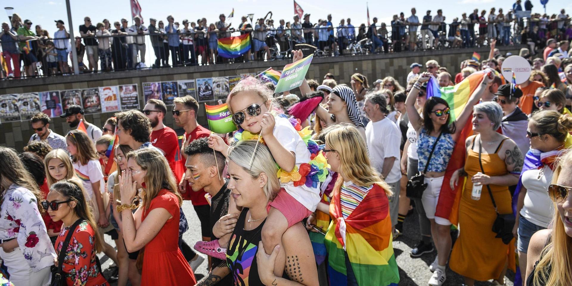 I år går Stockholm Pride under namnet Stockholm Pride Summer Stream. Man satsar på en strömmad festival och en digital parad. Arkivbild.