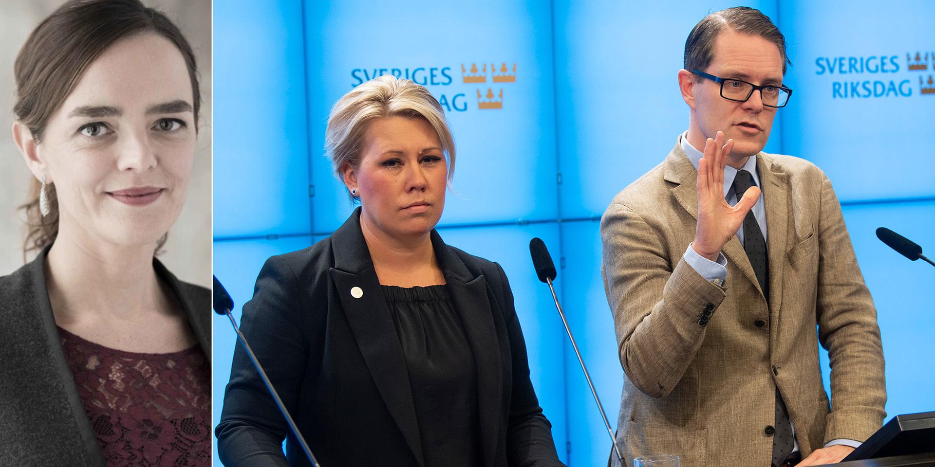 Energipolitiska talespersonerna Camilla Brodin (KD) och Lars Hjälmered (M) meddelade i tisdags att de lämnar energiöverenskommelsen som slöts mellan S, MP, C, M och KD i juni 2016. 