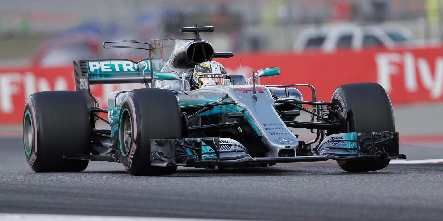 Mercedesföraren Lewis Hamilton vann VM-deltävlingen i Austin, USA.