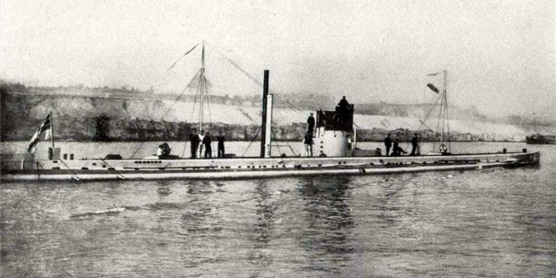 Tysk ubåt under Första världskriget
