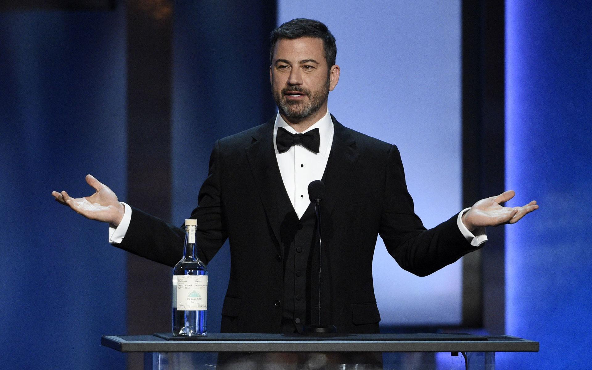 Jimmy Kimmel var inte sen att ta upp det roliga klippet i sin tv-show.
