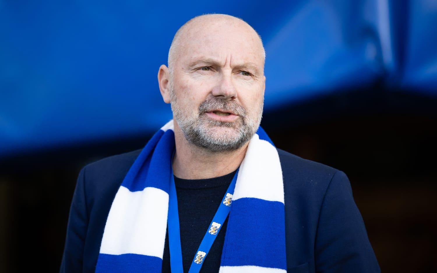 IFK Göteborgs klubbdirektör Håkan Mild tar avstånd från budskapet. 