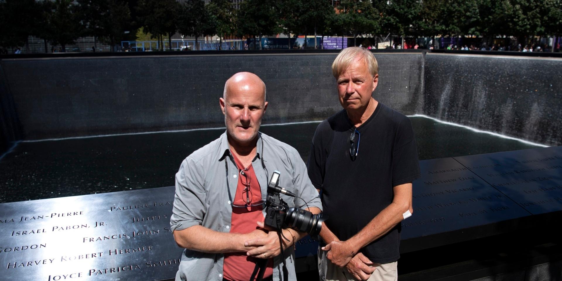 GP:s fotograf Stefan Berg och reporter Jan Höglund på plats i New York.