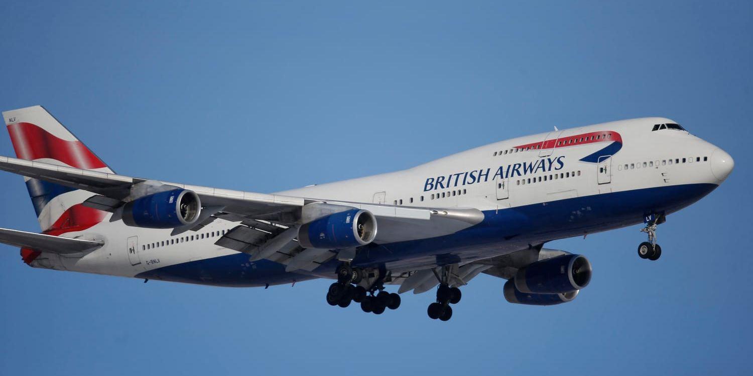 Oväntat svagt lyft för British Airways-ägaren IAG. Arkivbild.