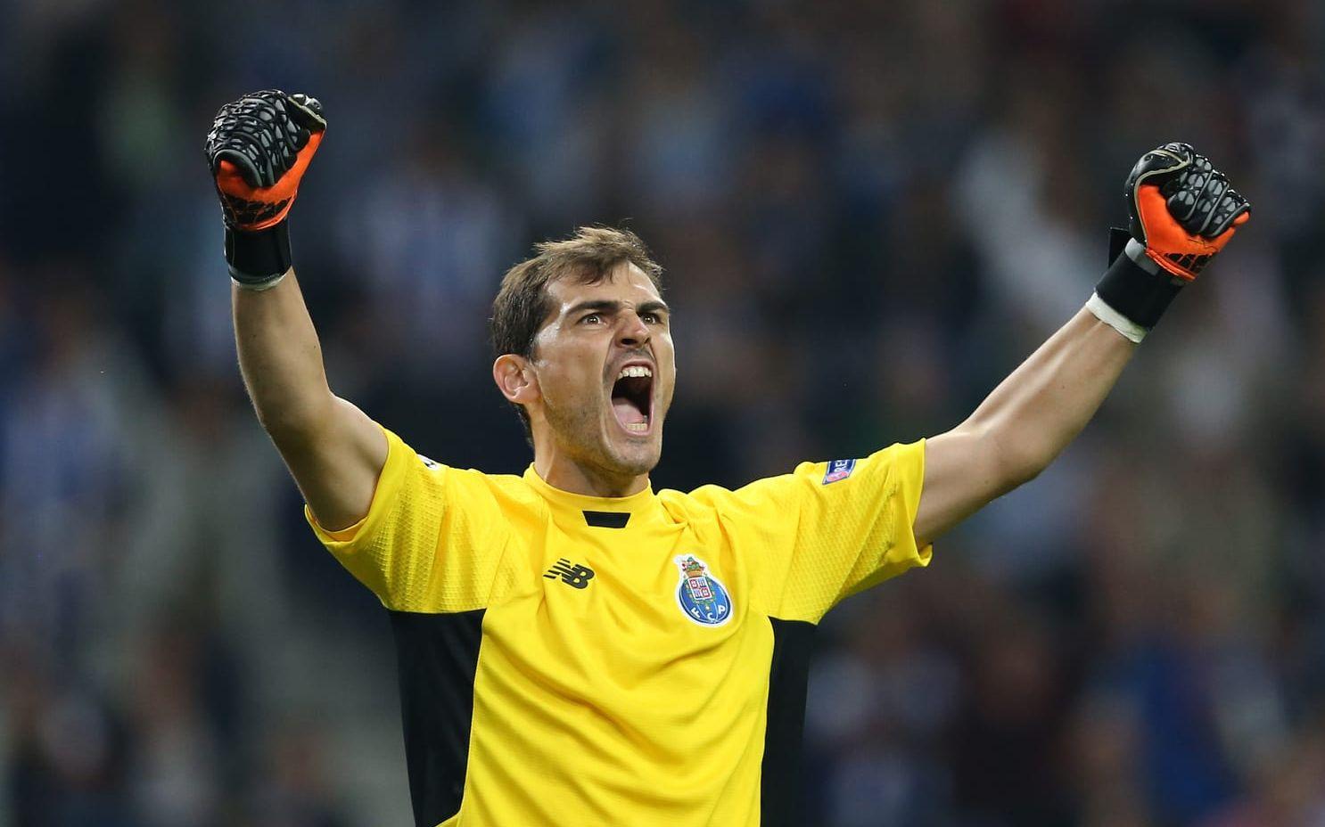 <strong>Iker Casillas</strong> (Real Madrid och Porto), 164 matcher. Foto: TT