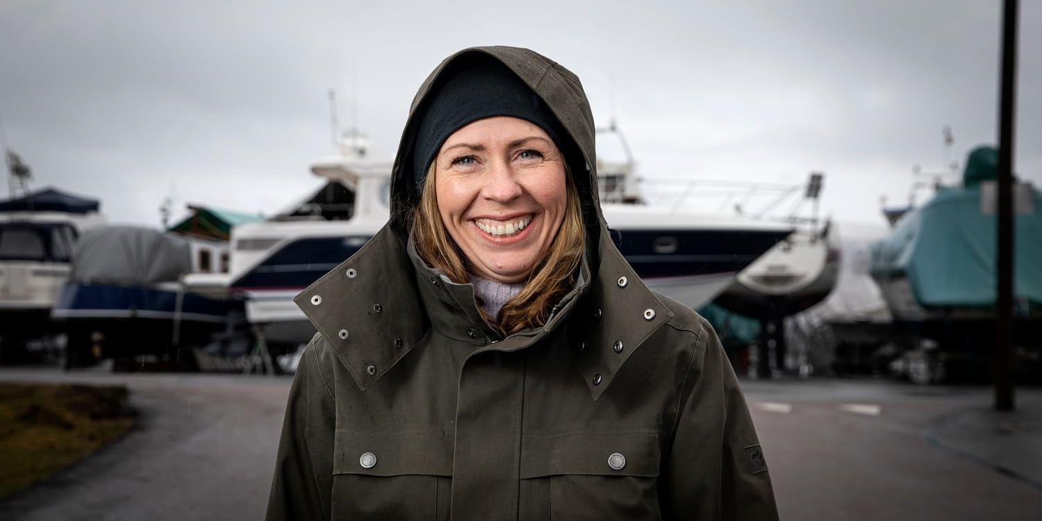 Kristdemokraternas gruppledare Elisabet Lann, på Donsö där 40 procent av väljarna röstade på KD i kommunvalet 2018.