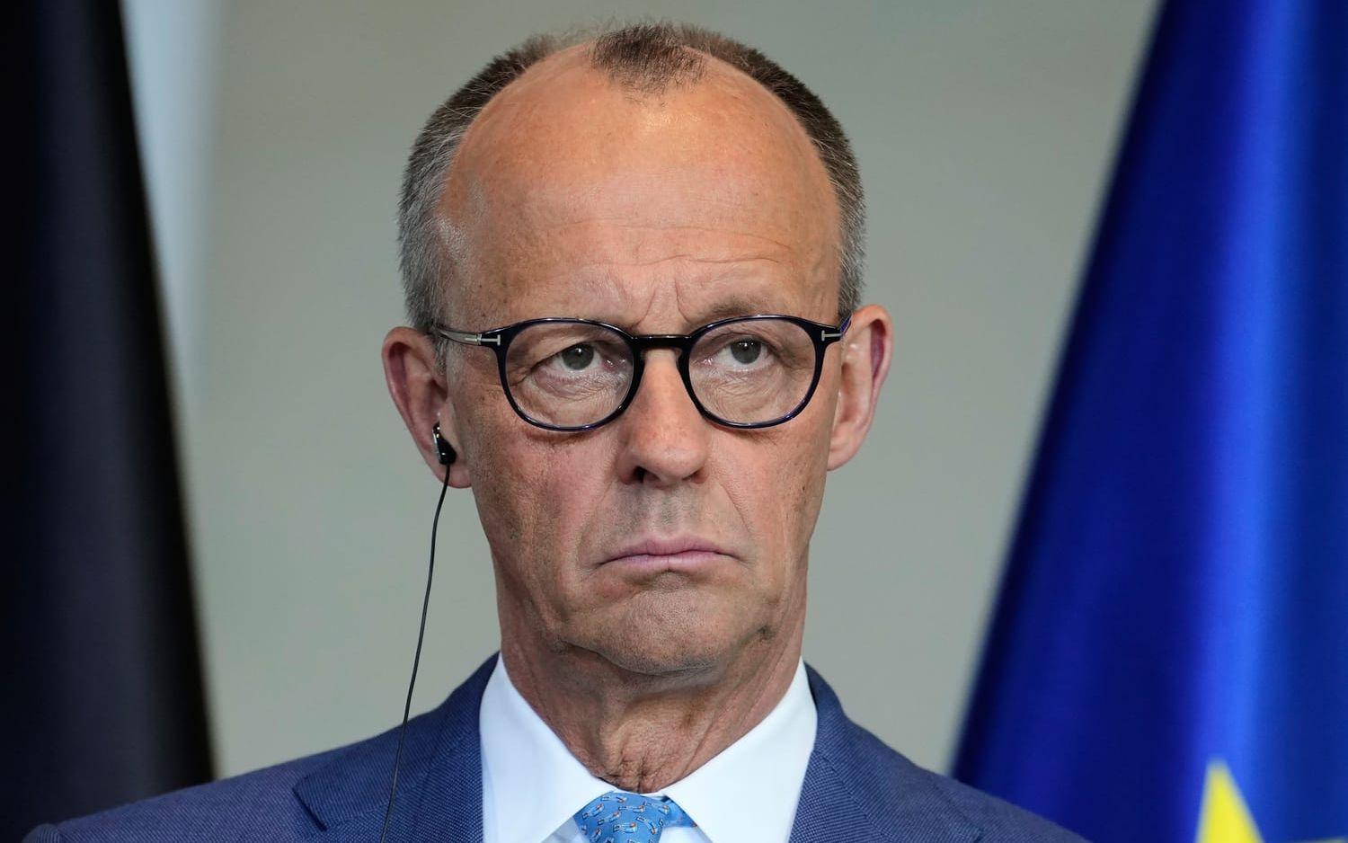 Tysklands förbundskansler Friedrich Merz. Arkivbild.