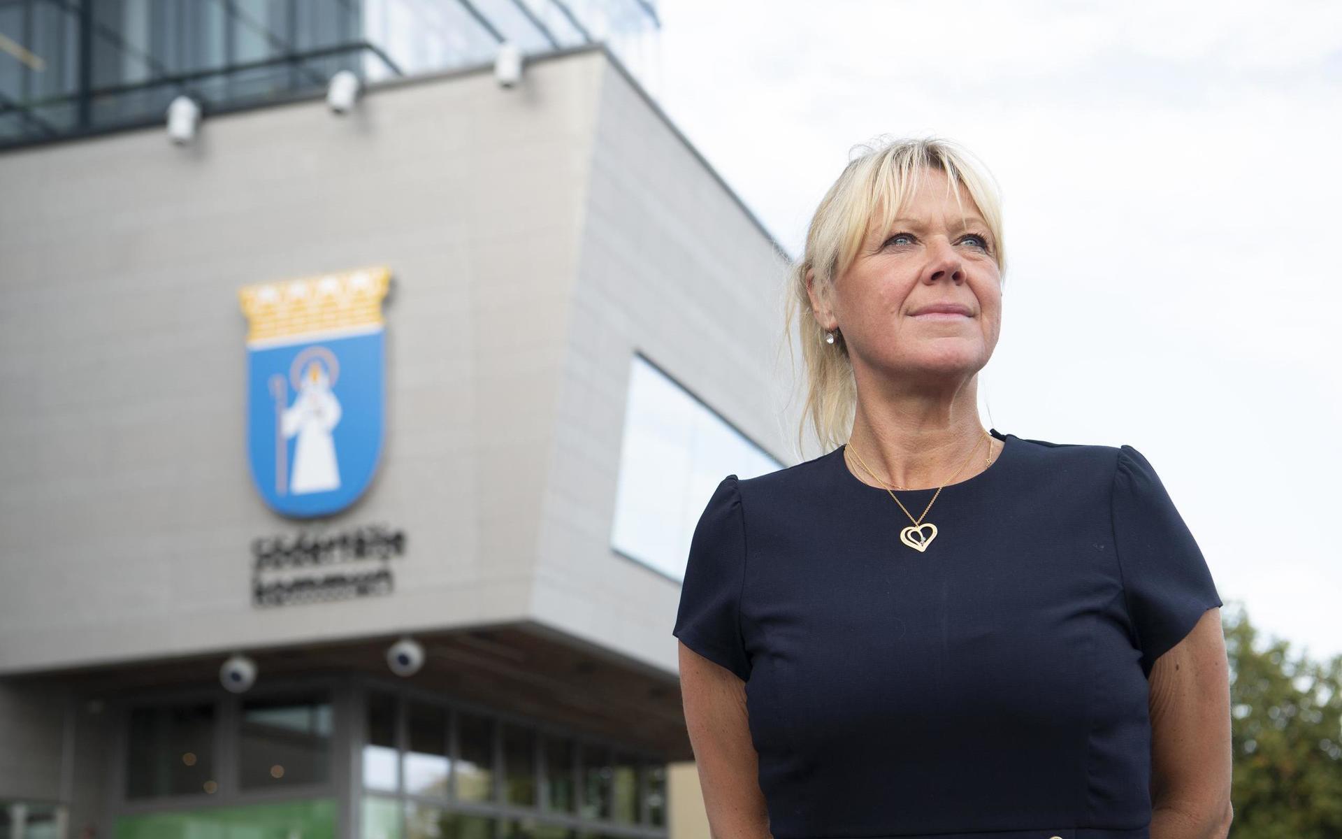 Anna Flink, säkerhetschef Södertälje kommun, har lett arbetet med att stoppa utbetalningarna av försörjningsstöd till svarta andrahandskontrakt. 