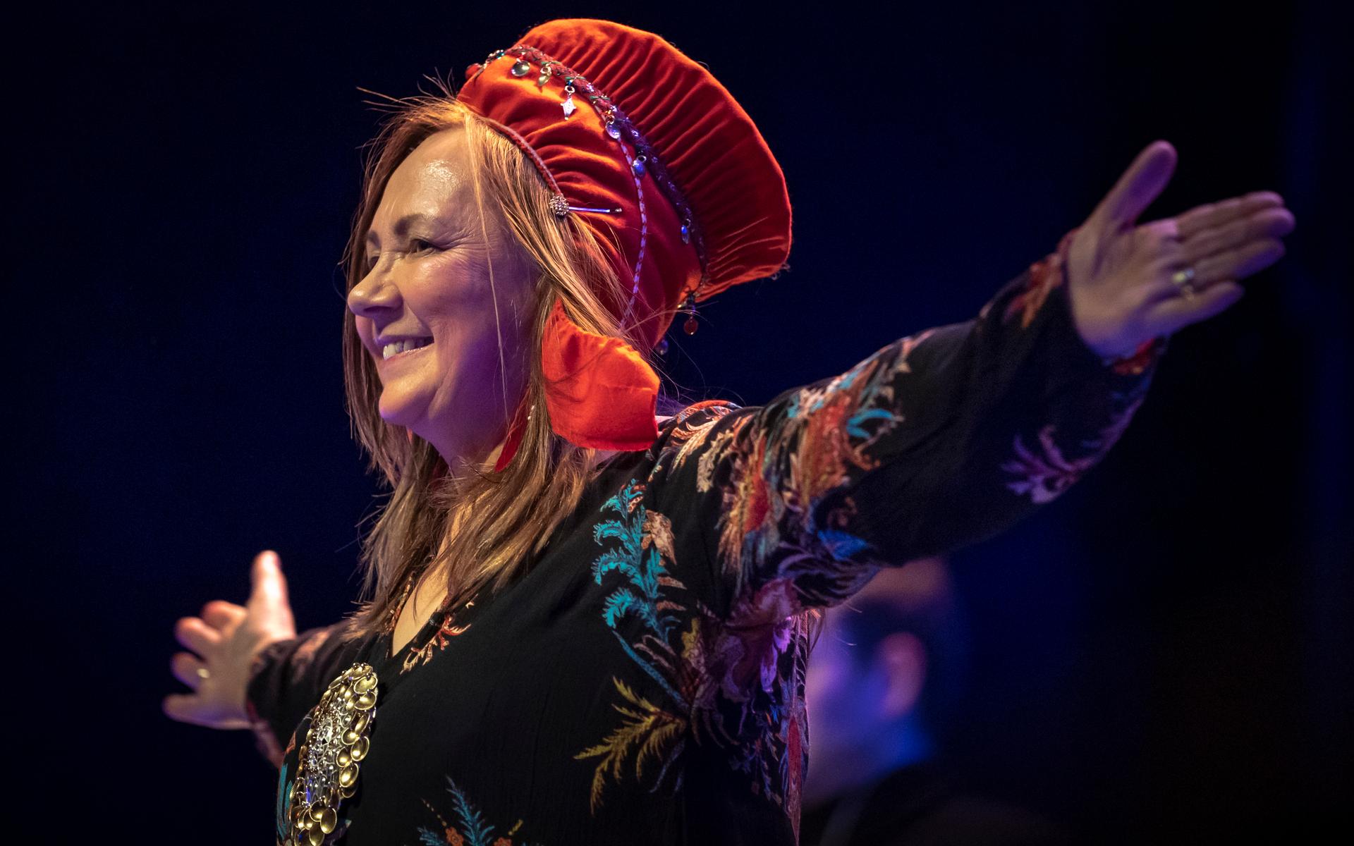 Mari Boine är en samisk sångerska som gör en unik spelning i Sverige i december.