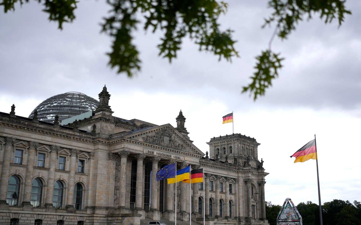 Rysslands parlament förbundsdagen. Arkivbild.