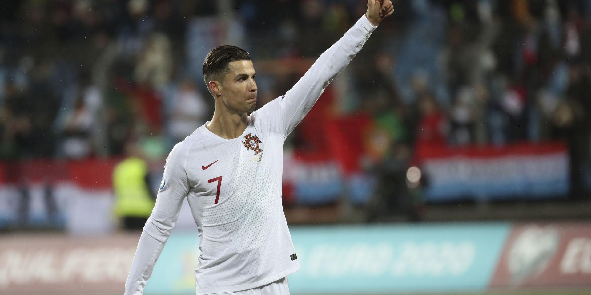 Cristiano Ronaldo är nu bara en fullträff från att göra 100 mål i den portugisiska landslagsdressen.