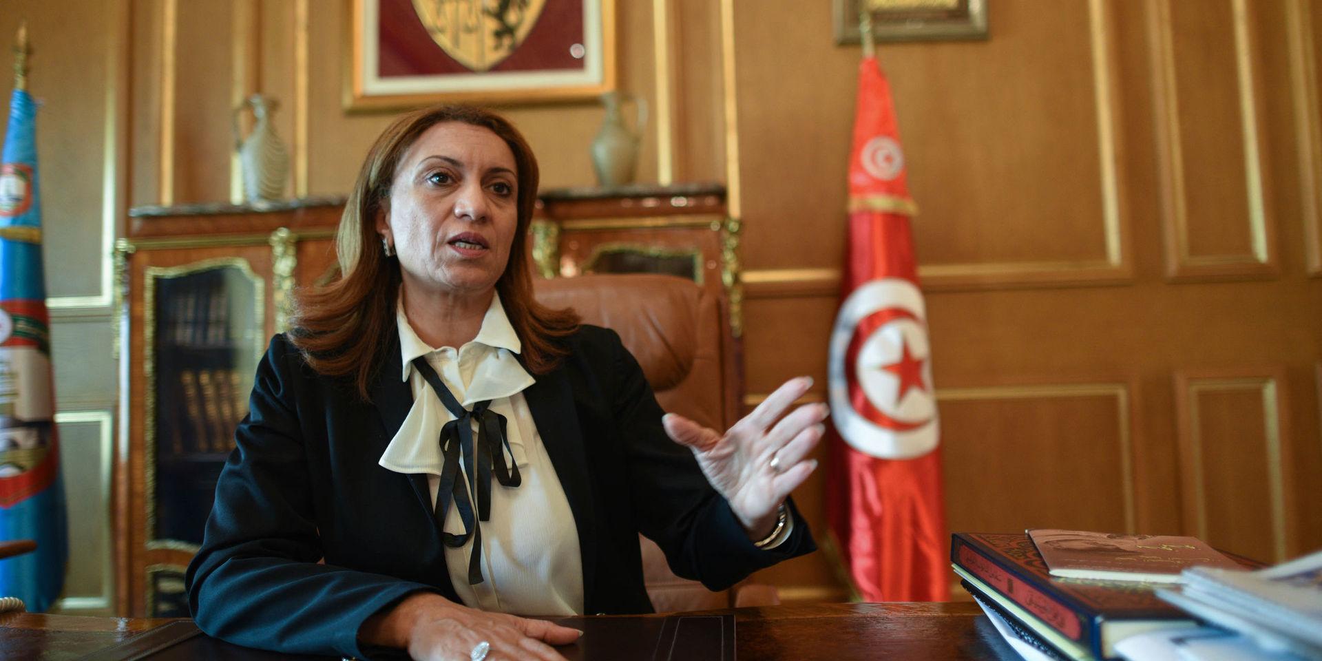 Souad Abderrahim valdes i juli till huvudstaden Tunis första kvinnliga borgmästare.