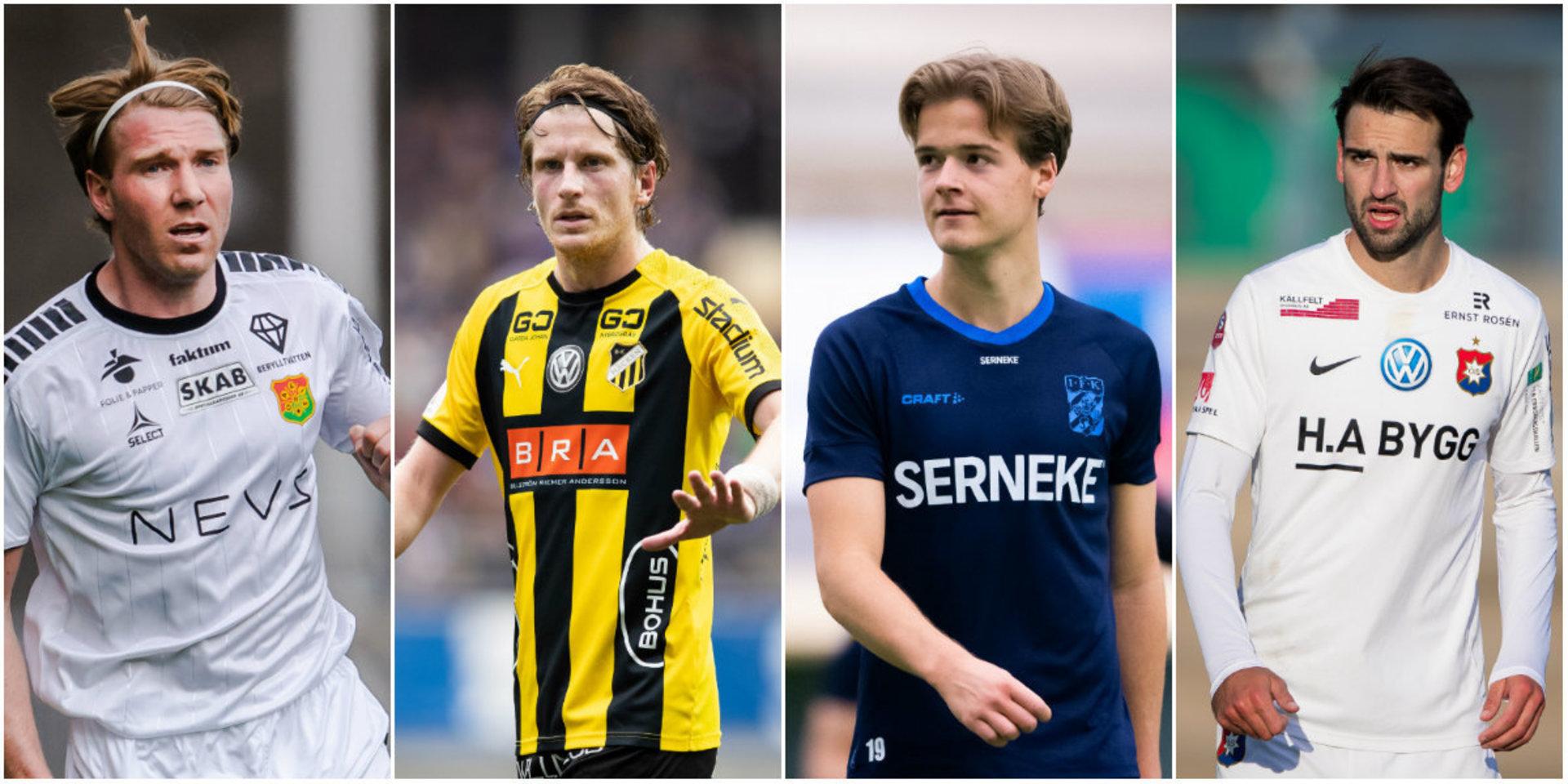 Varken August Wängbergs Gais, Erik Fribergs BK Häcken, August Erlingmarks IFK Göteborg eller Oliver Stanisic Örgryte har övertygat under försäsongen. 