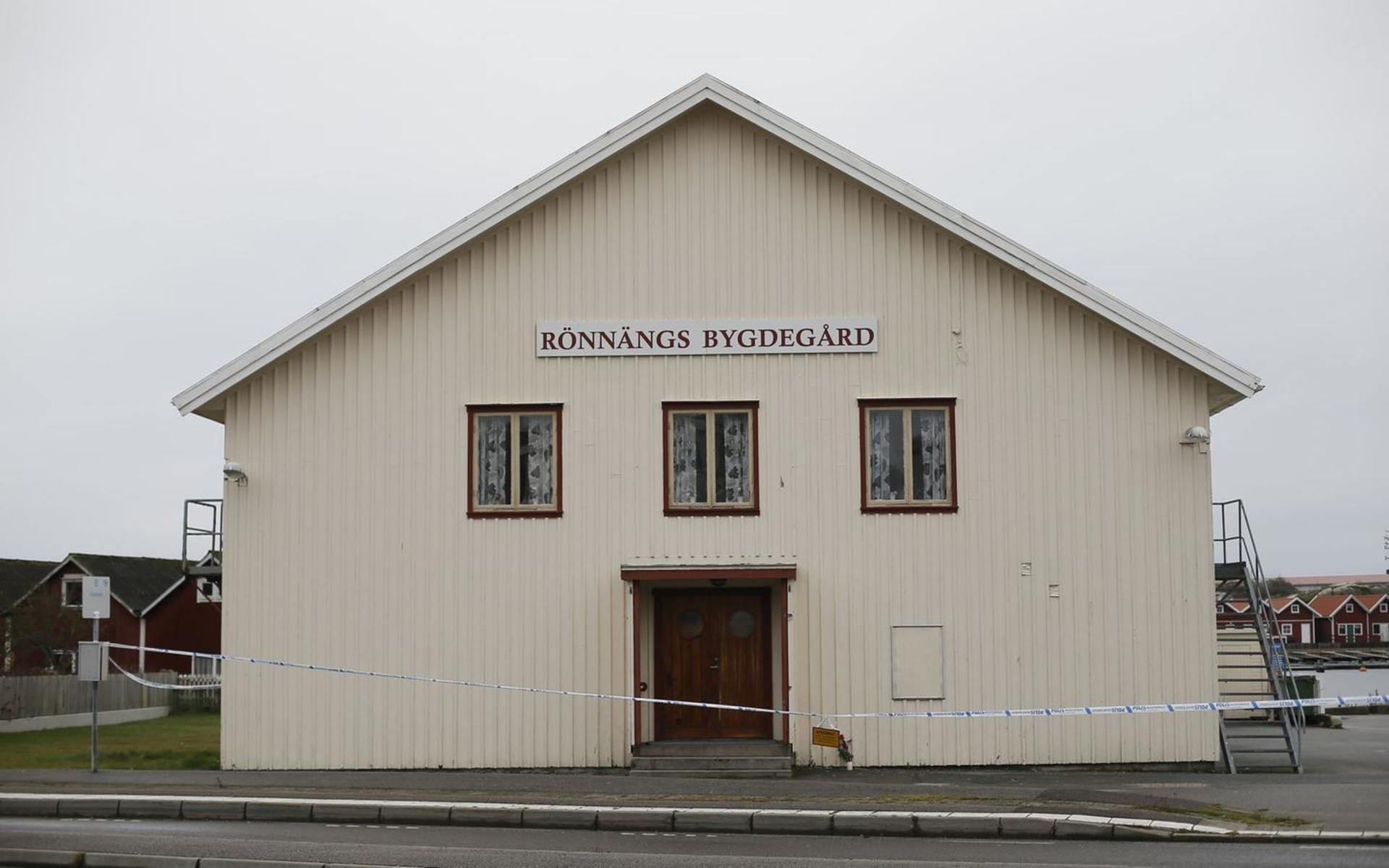 Festen hölls på bygdegården i Rönnäng, Tjörn.