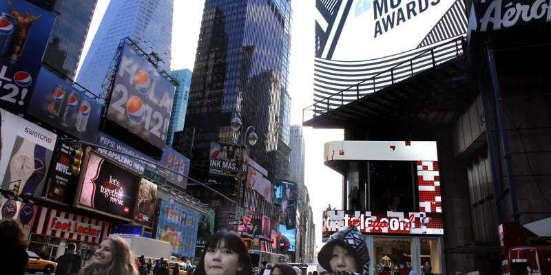New York och Times Square ligger högt på svenskarnas tio-i-topp-resmål.
E