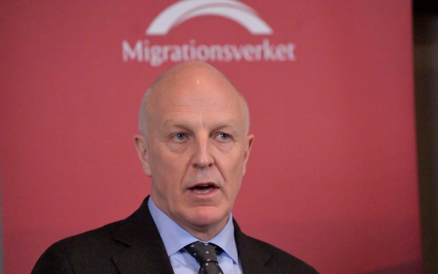 Magnus Önnestig, avdelningschef på Migrationsverket. Arkivbild.