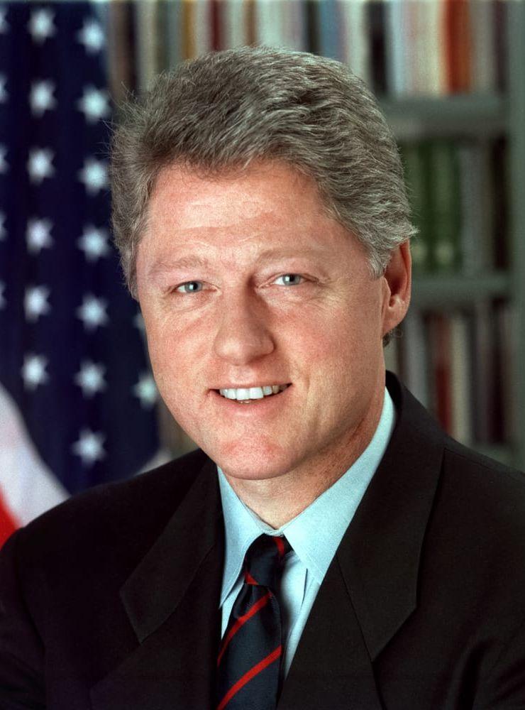 <strong>Bill Clinton (D), 1993-2001.</strong> USA:s ekonomi fick fart under hans två mandatperioder och jobbtillväxten var stark. Han har dock svårt att skaka av sig skandalen när det avslöjades att han haft en relation med en praktikant i Vita Huset.