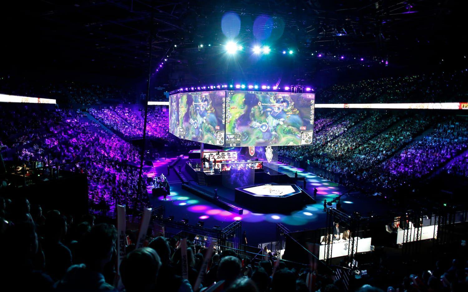 League of Legends är ett av världens mest populära e-sportspel och genomför turneringar med tusentals åskådare. 