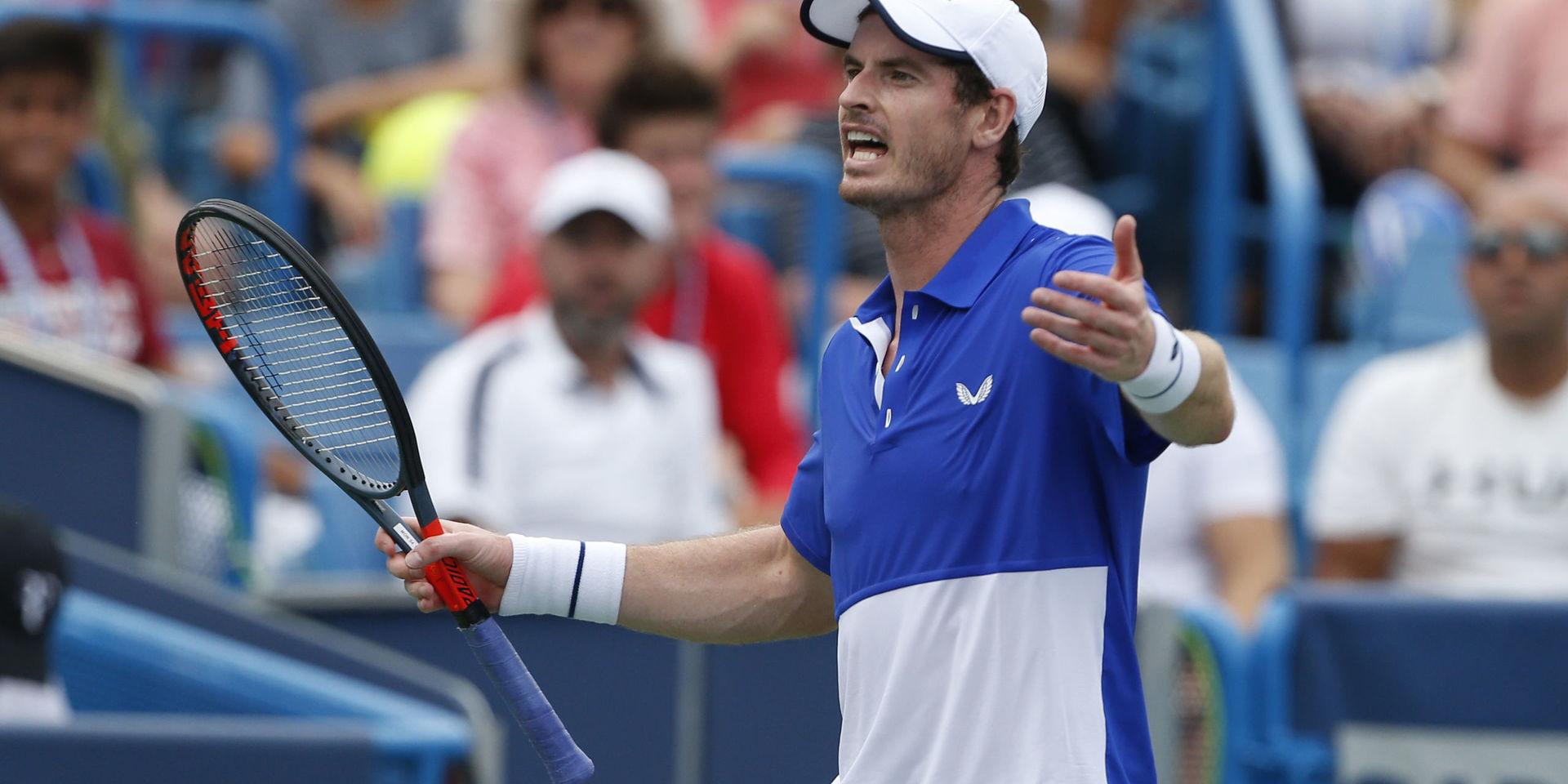Andy Murray förlorade mot fransmannen Richard Gasquet i ATP-turneringen i Cincinnati, Ohio.