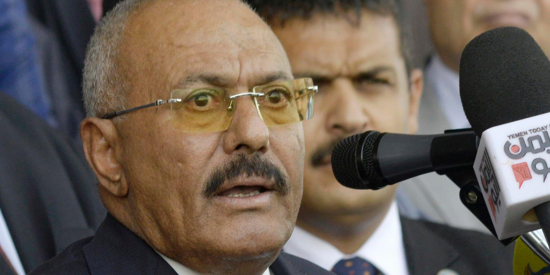 Jemens dödade ex-president Ali Abdullah Saleh. Arkivbild.