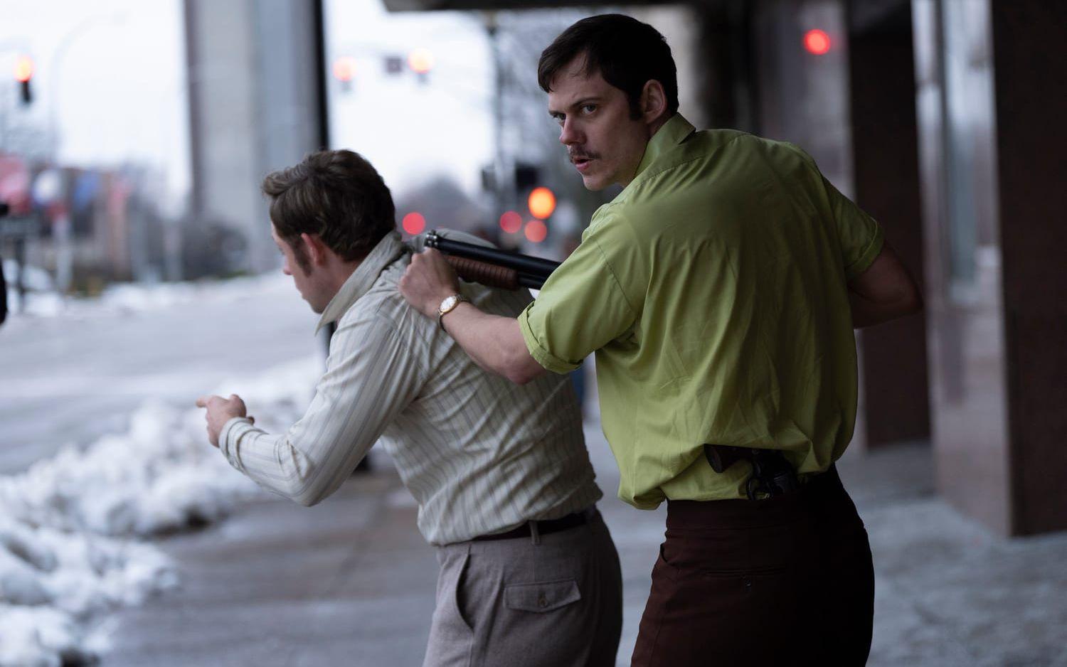 Bill Skarsgård i "Dead man's wire". 