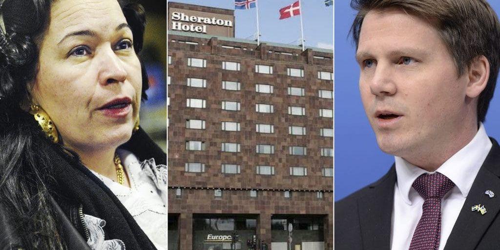 Diana Nyman nekades att äta frukost på Sheraton i Stockholm. Nu kallar regeringen med Erik Ullenhag (FP) branschen till möte.
