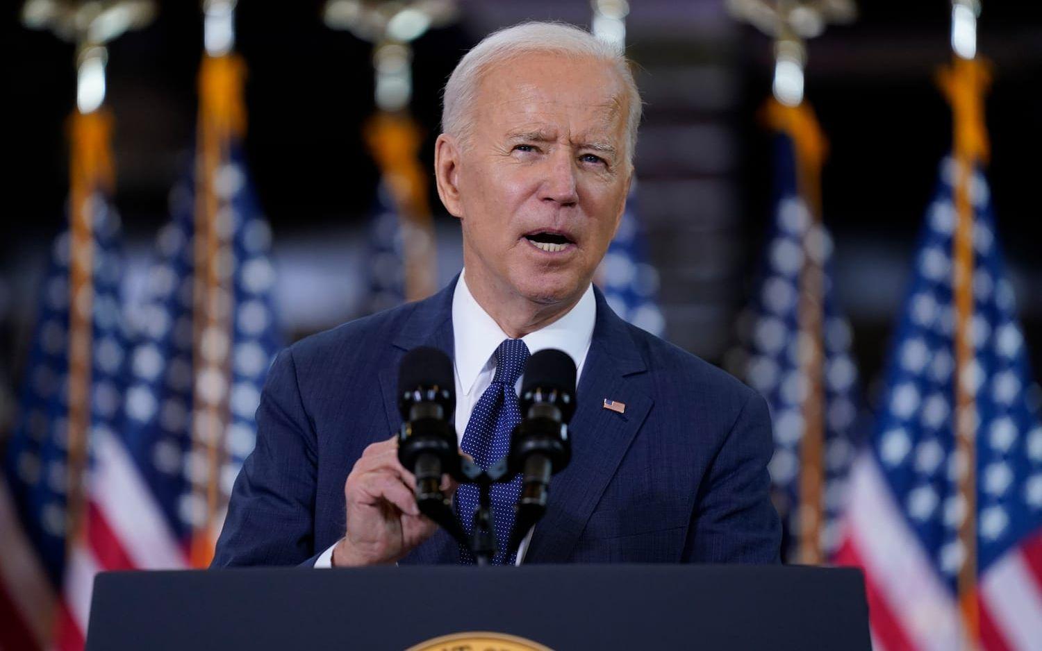 President Joe Biden har kritiserat den nya lagen. 