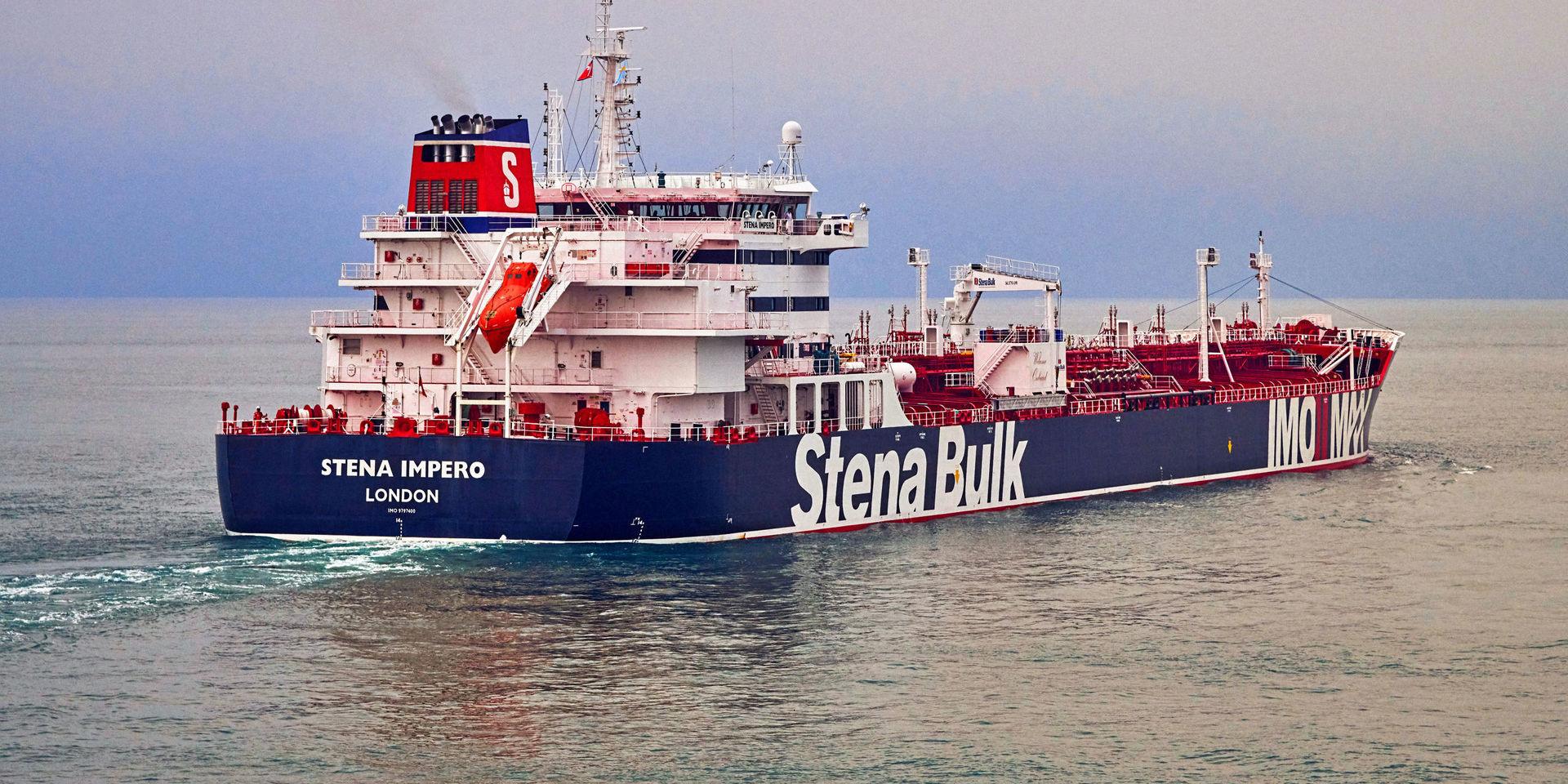  Så sent som i somras beslagtog Iran det brittiskflaggade Stena Bulk-fartyget Impero i Hormuzsundet.
