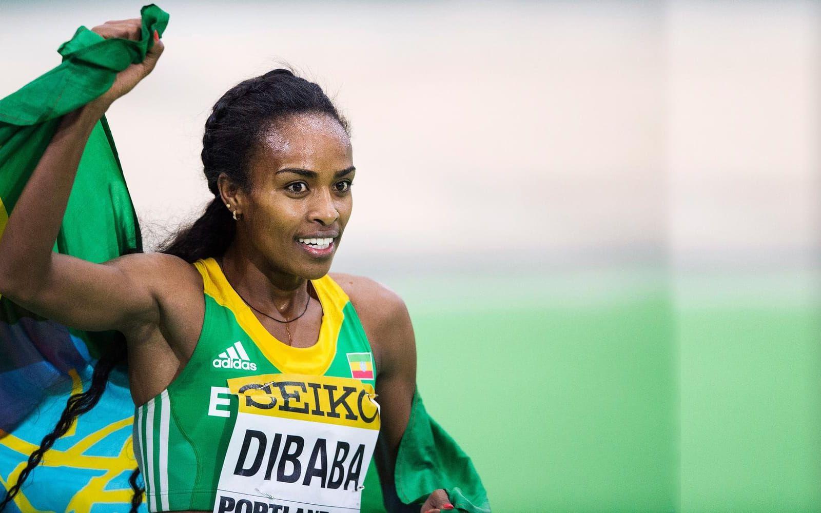 Genzebe Dibaba, Etiopien. 25-åringen flyger fram på medel och långdistans. Förra året slog hon det 22 år gamla världsrekordet på 1 500 meter. Hennes tid? 3.50,07. Foto: Bildbyrån