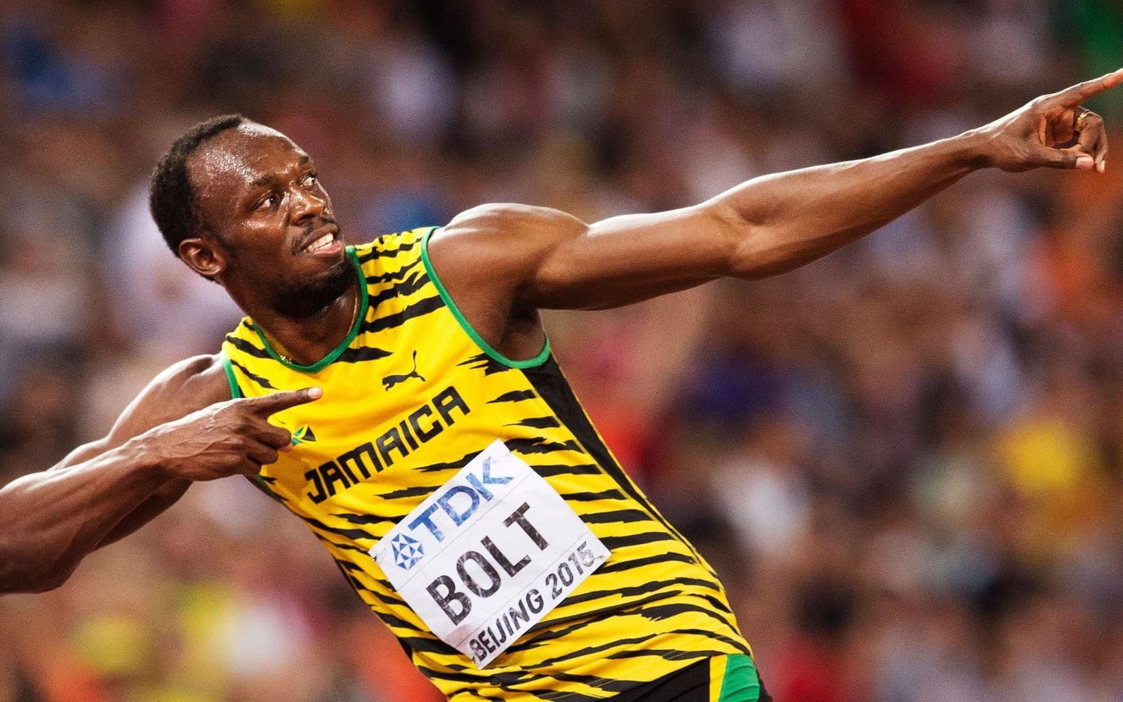 Usai Bolt, Jamaica. Världens snabbaste man och spelens klarast lysande stjärna har vunnit sex OS-guld – i Rio kan han vinna tre till. 29-åringen är världsrekordinnehavare både på 100 och 200 meter (9,58 respektive 19,19 sekunder). Foto: Bildbyrån
