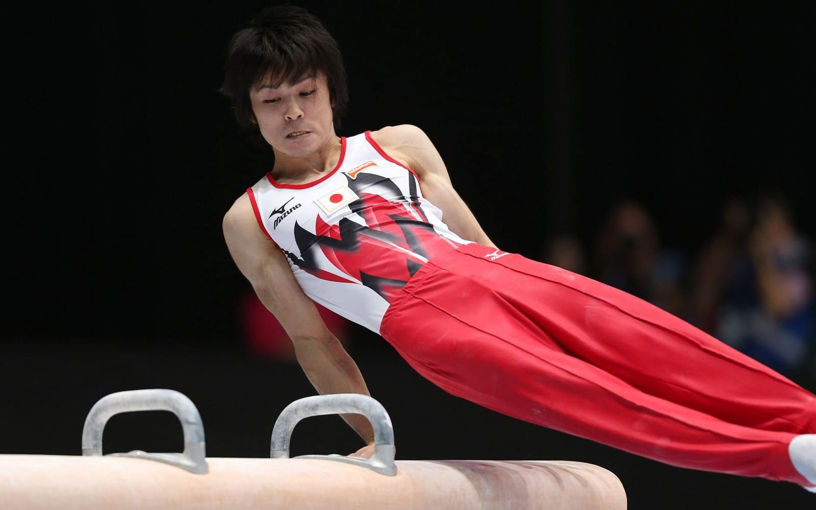 Kohei Uchimura, Japan. 27-åringen har dominerat stort i gymnastikvärlden sedan OS i Peking 2008. Regerande olympisk mästare i mångkamp. Foto: Bildbyrån