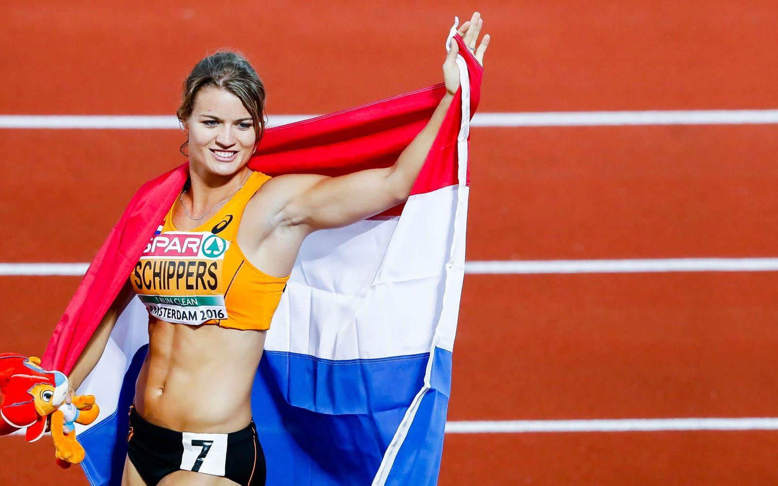 Dafne Schippers, Nederländerna. Vann guld på 100 meter och silver på 200 meter i Peking förra året. Att 24-åringen blir att räkna med i Rio visade hon i EM-finalen tidigare i år – Schippers vann med tre tiondelars marginal ner till tvåan. Foto: Bildbyrån