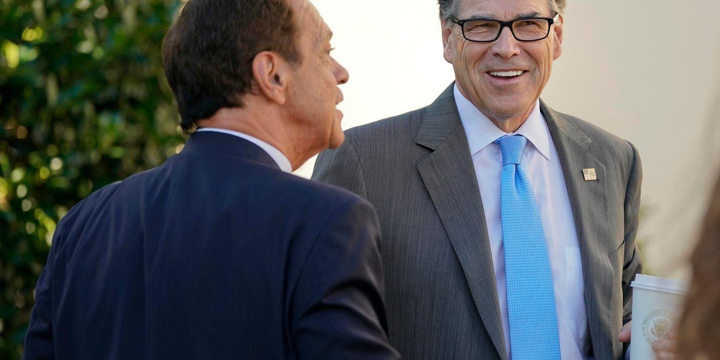 USA:s energiminister Rick Perry. Arkivbild.