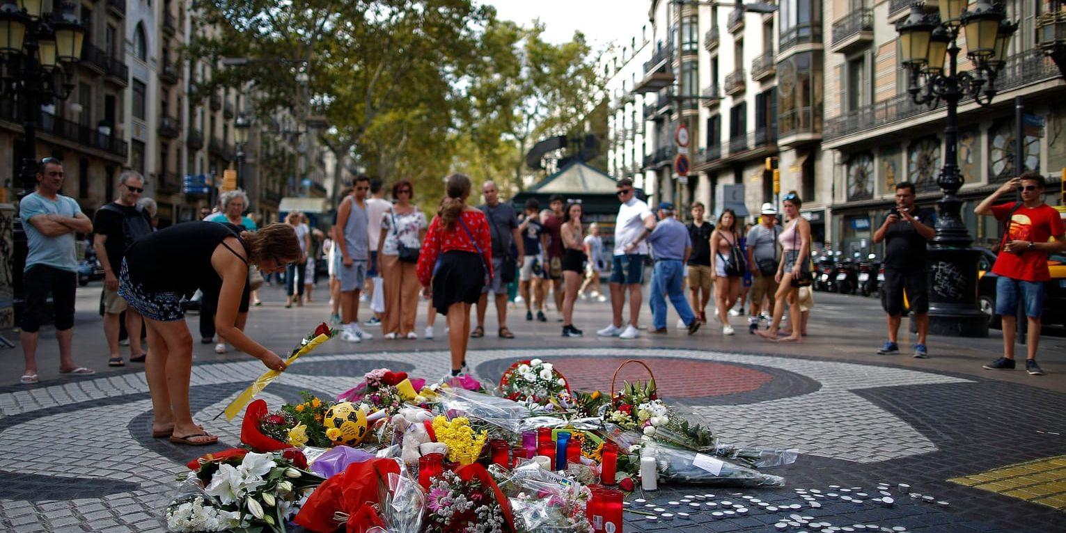 För ett år sedan attackerades Barcelonas turiststråk La Rambla i ett terrordåd.